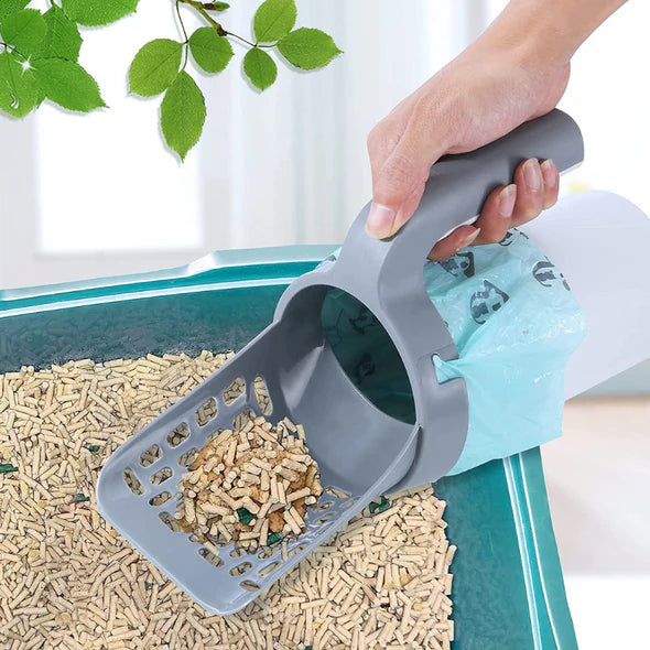 Premium Integrated Cat Litter Scoop - FREE TODAY